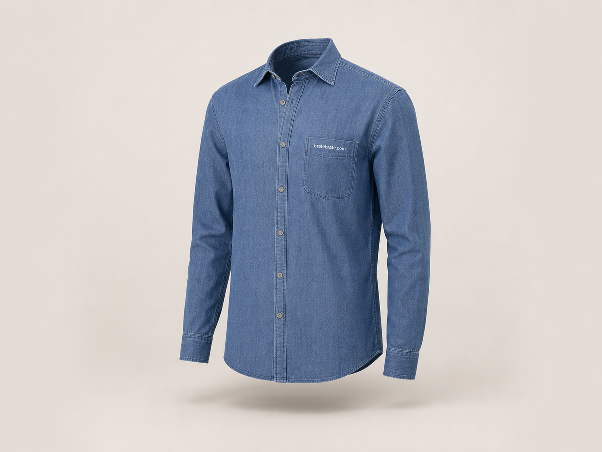 Košulja — denim, L
